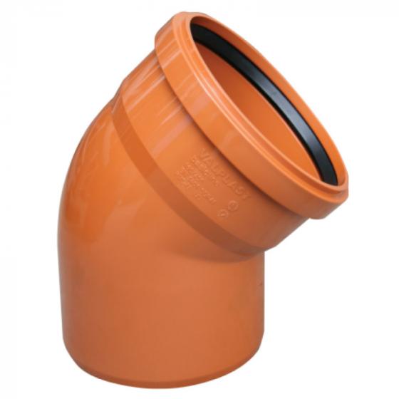 Curba canal valplast 30grdpvc d.250 buc