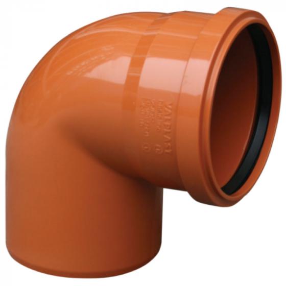 Curba canal valplast pvc 87grd d.125 buc