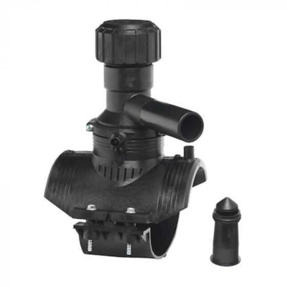 Teu de bransament orientabil 360 valgasio mov gas stop gf d. 90x32 sdr11 35mbar - 5bar colier buc