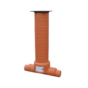 Camin inspectie pe valplast d.315 1in/1out 200/160 capac fonta b125 h1,6m